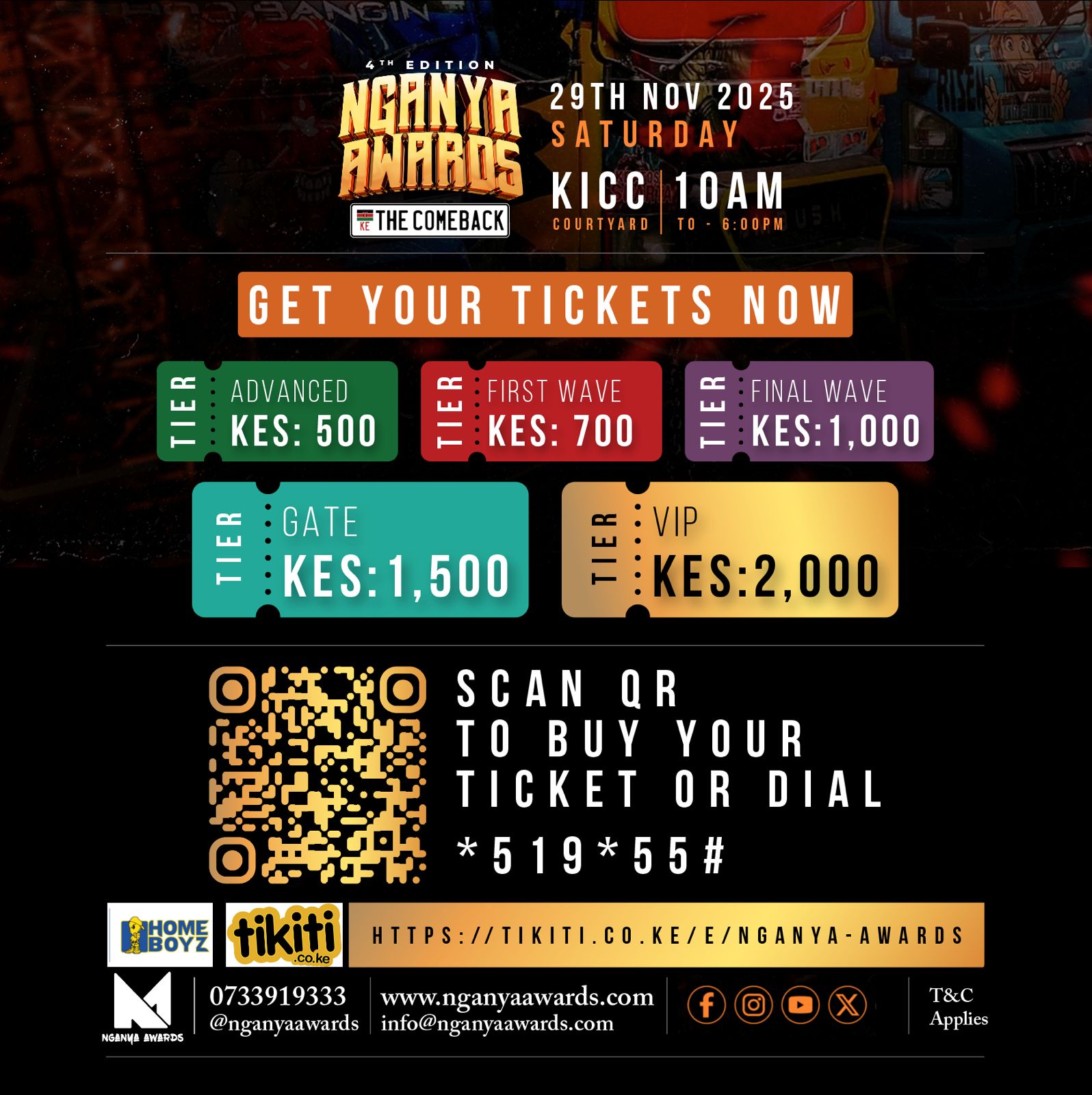 Nganya Awards Poster