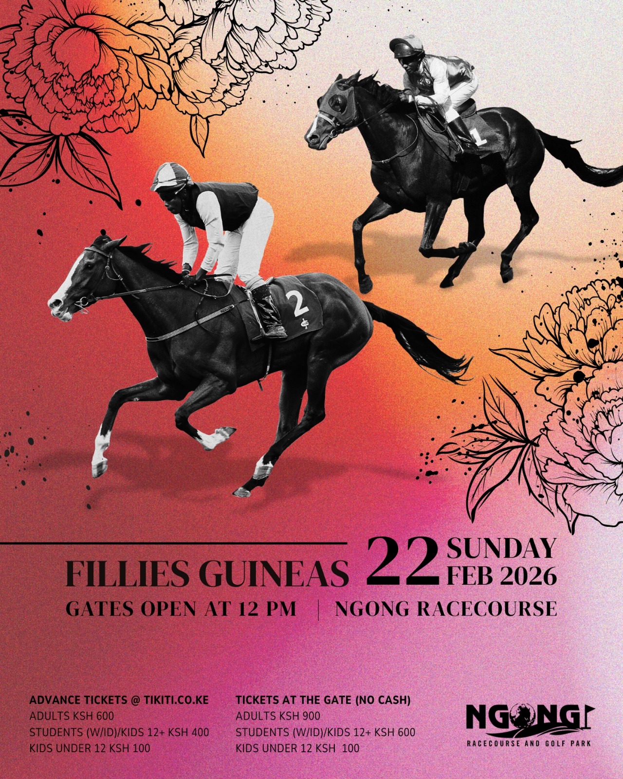 The Fillies Guineas Poster