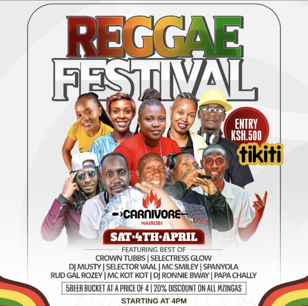 Reggae Festival Poster