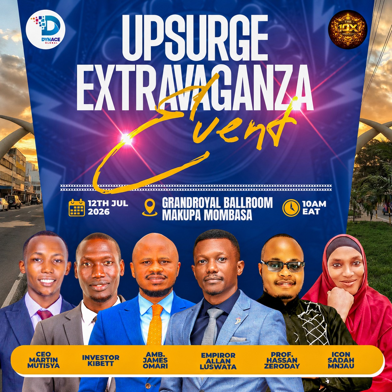 Upsurge Extravaganza Event Poster