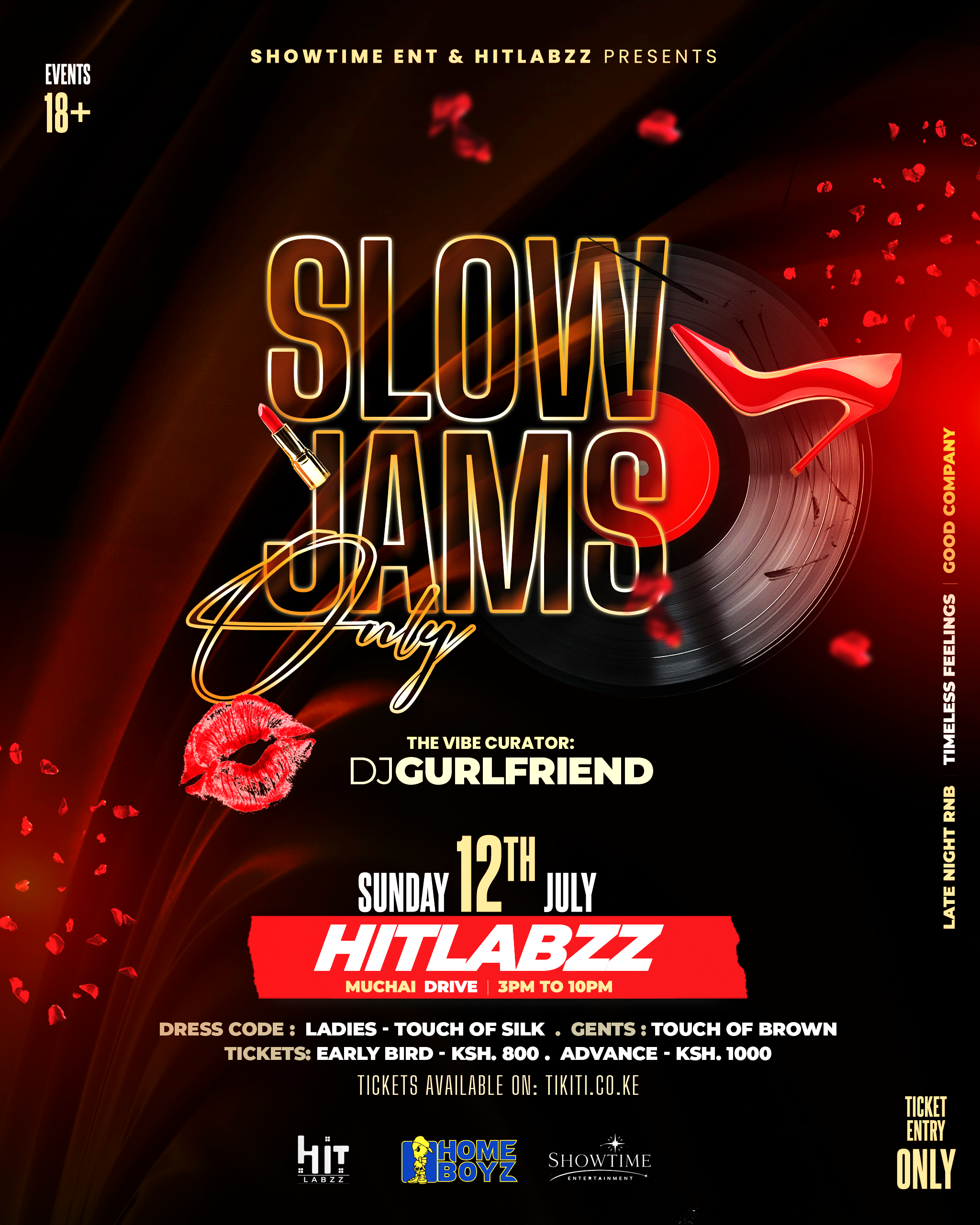 Slow Jams Only Poster