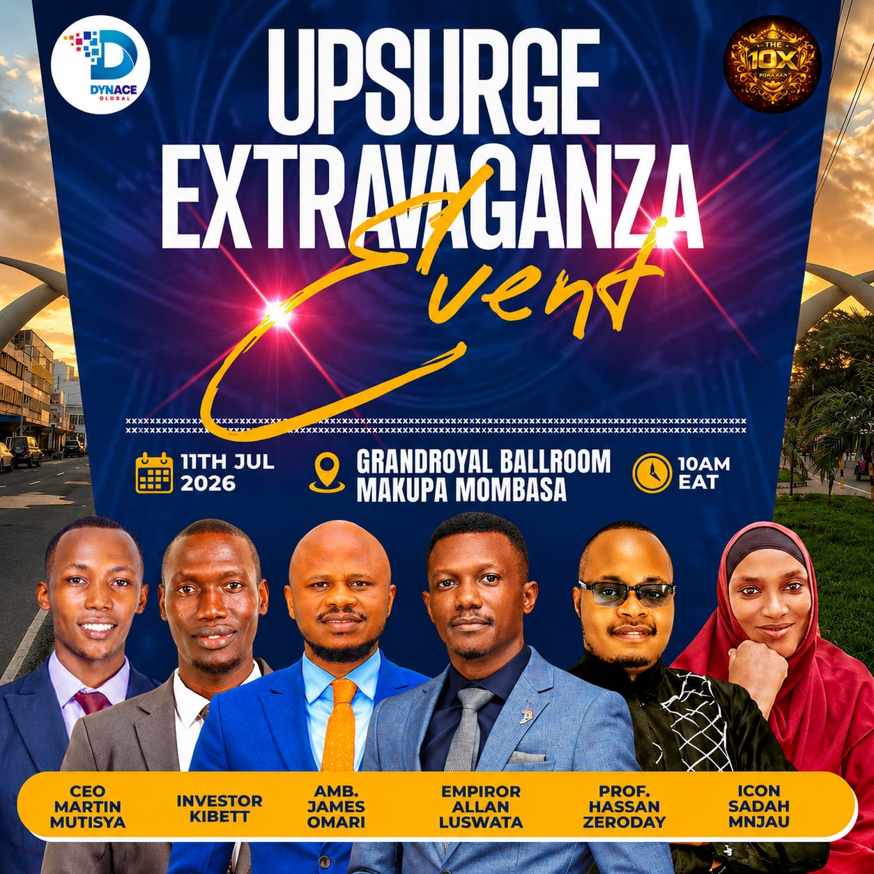 Upsurge Extravaganza Event Poster