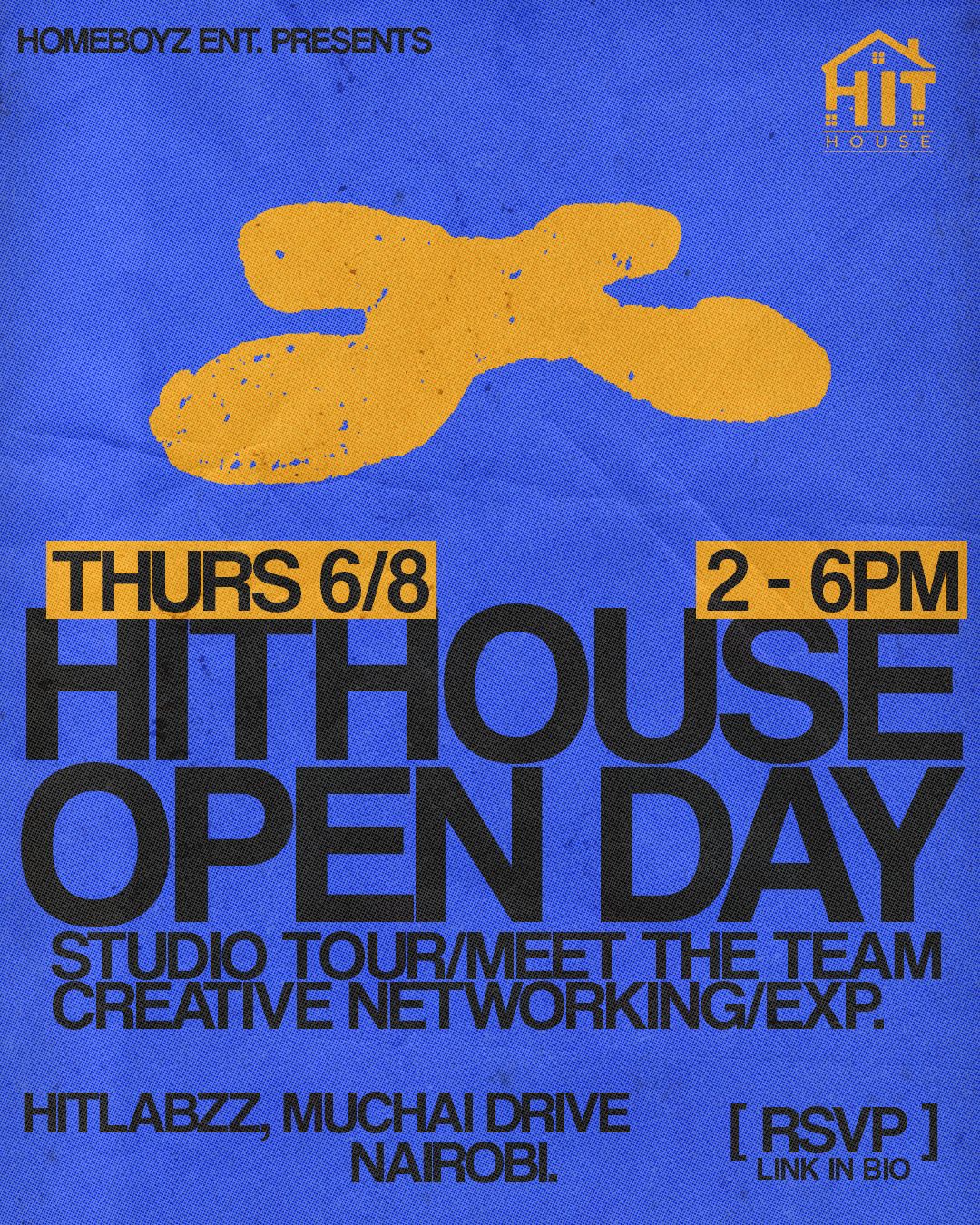 HIT House Open Day Poster