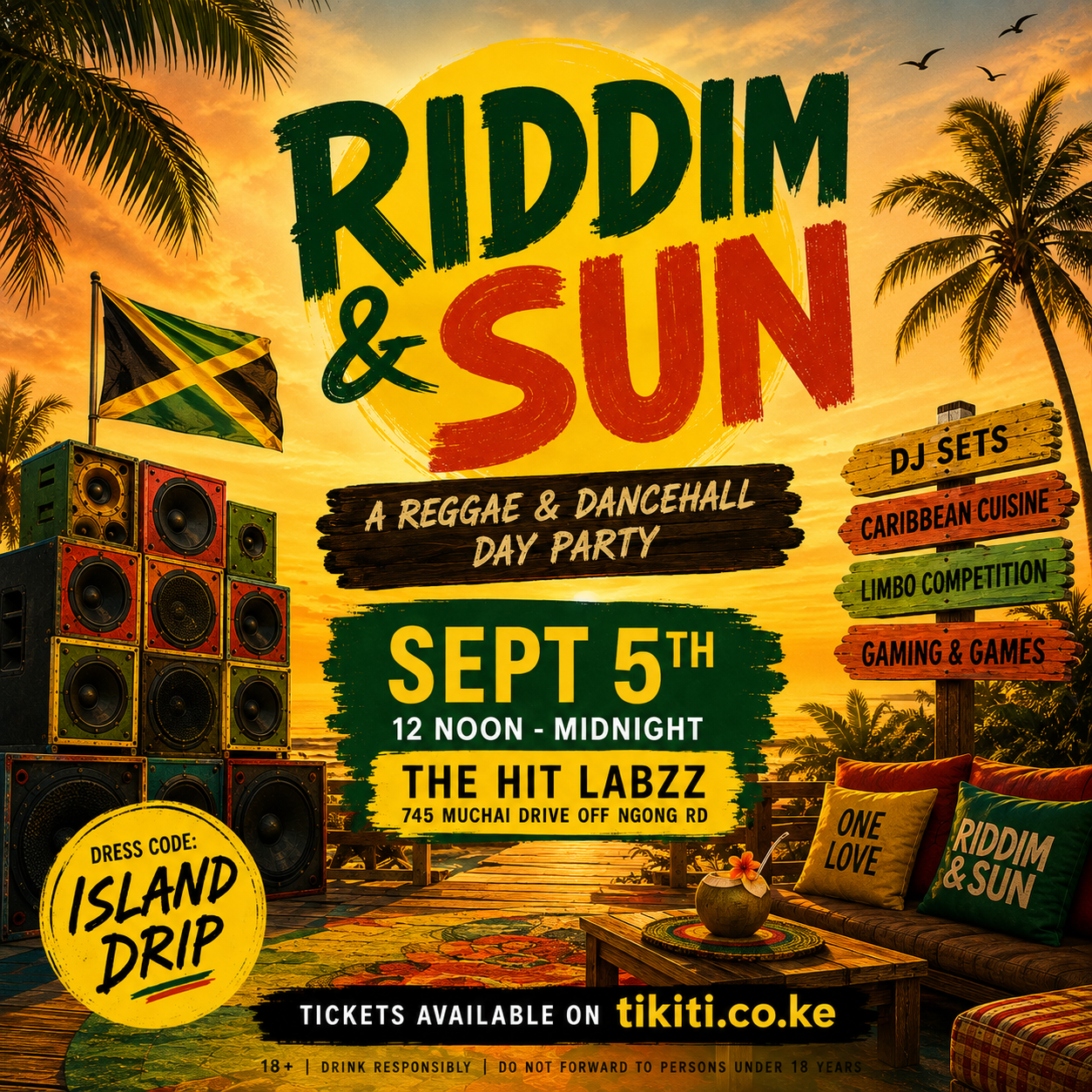 Riddim & Sun Poster