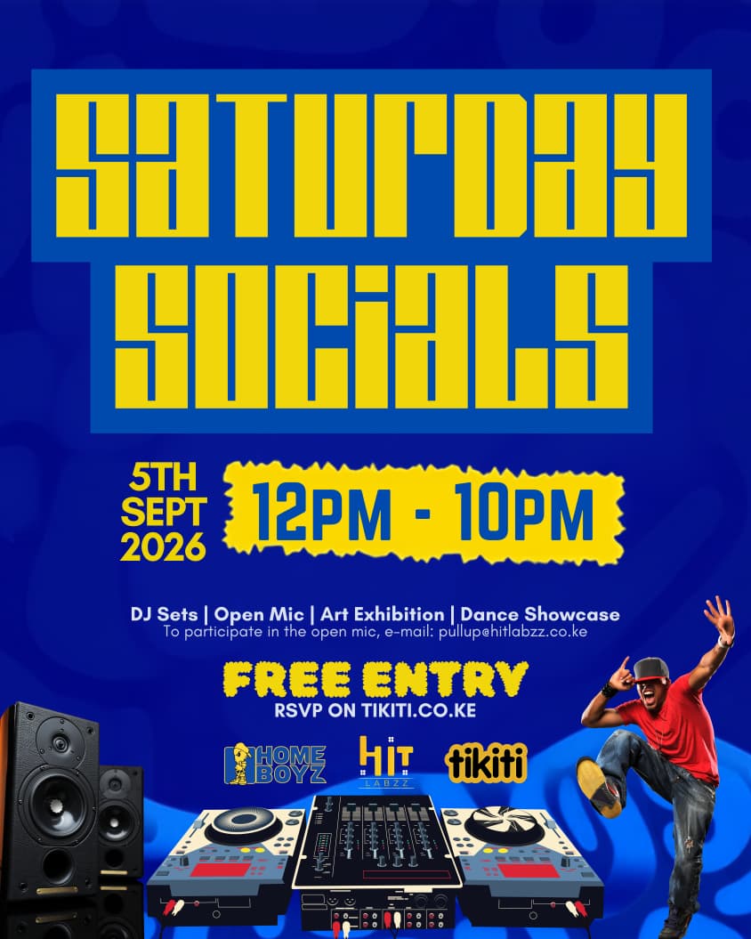 Saturday Socials Poster