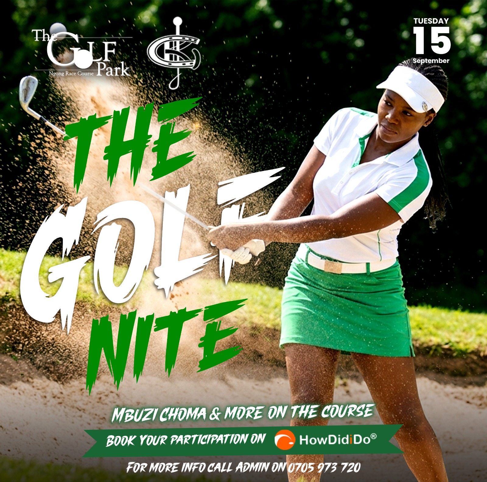 Golf Nite 15th September Poster