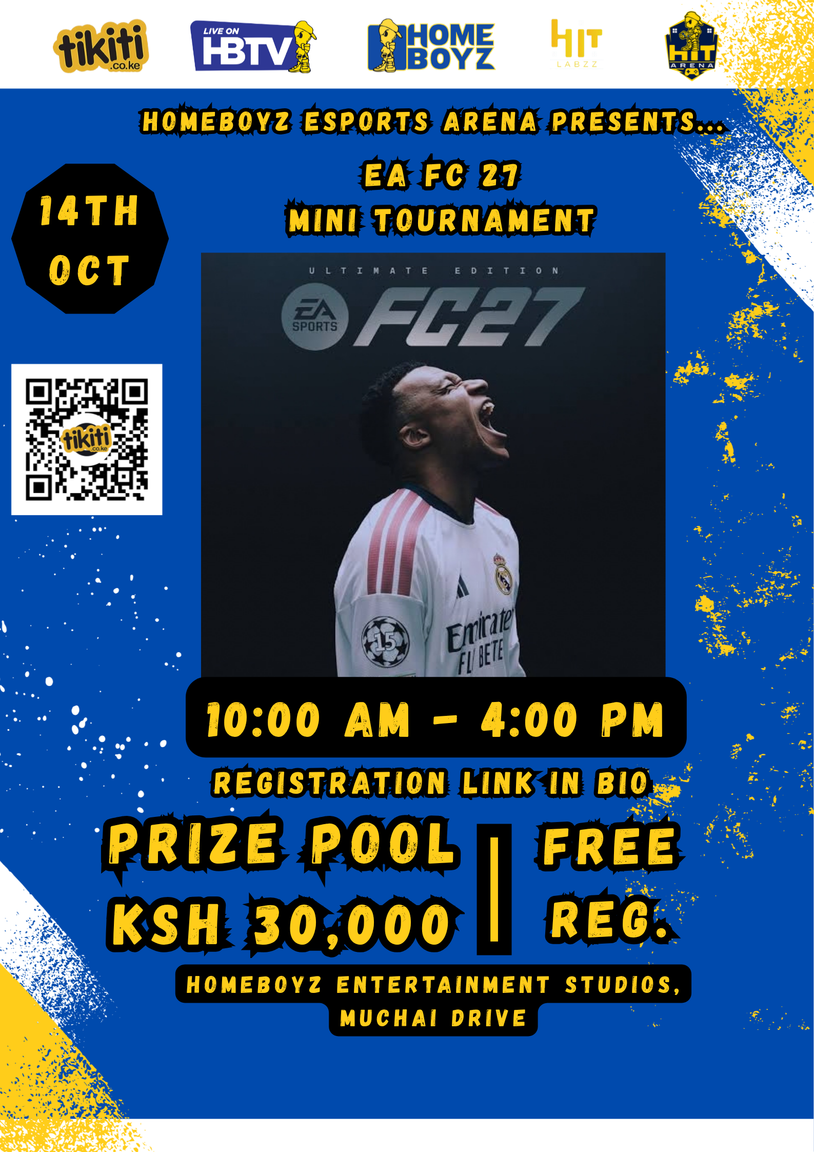 HOMEBOYZ ESPORTS ARENA - EA FC 27 MINI TOURNAMENT Poster