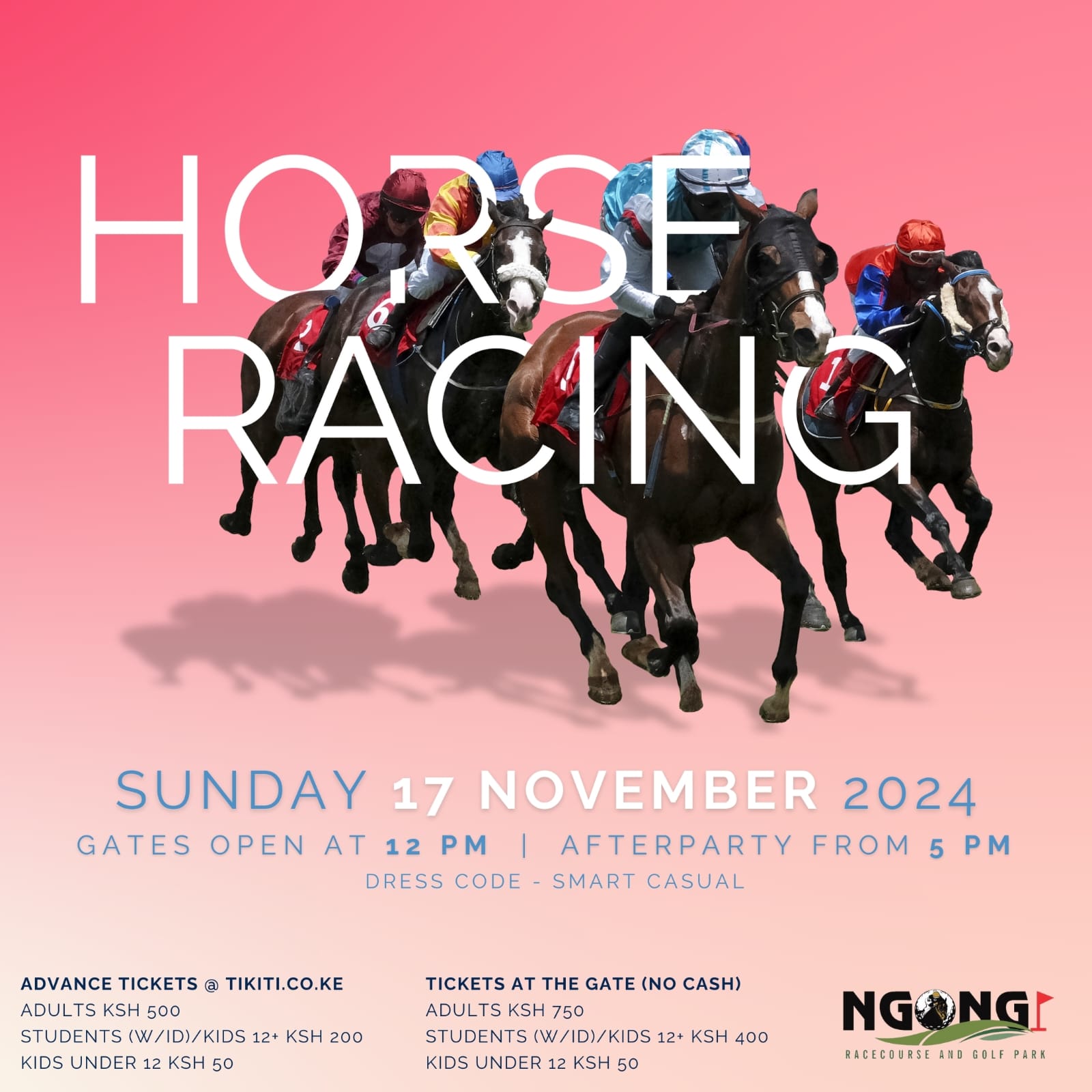 Horse Racing - 17 November Poster