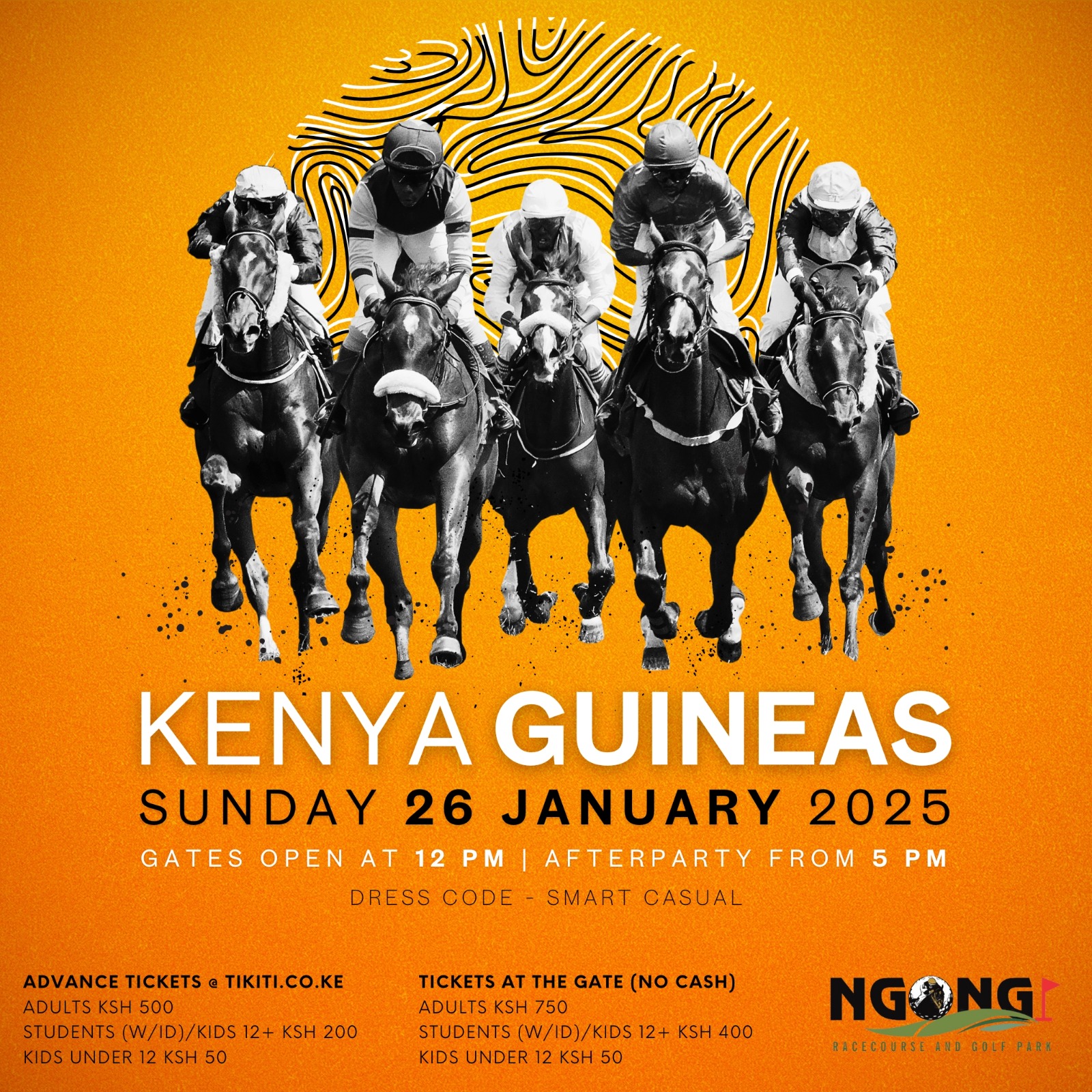 Kenya Guineas Poster
