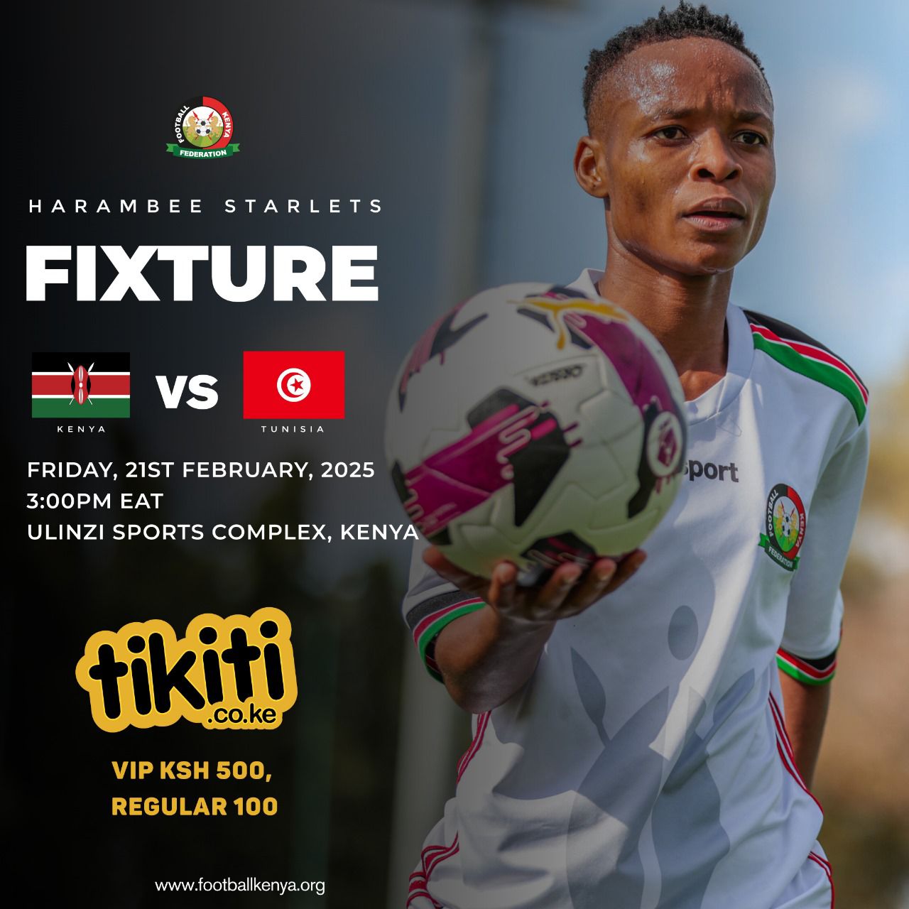 Kenya vs Tunisia Poster
