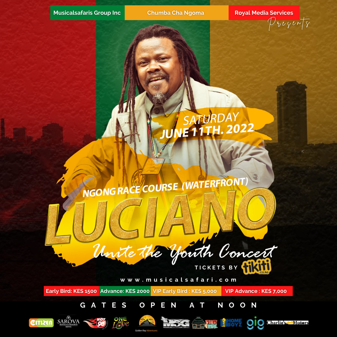 Luciano - Unite the Youth Concert Poster
