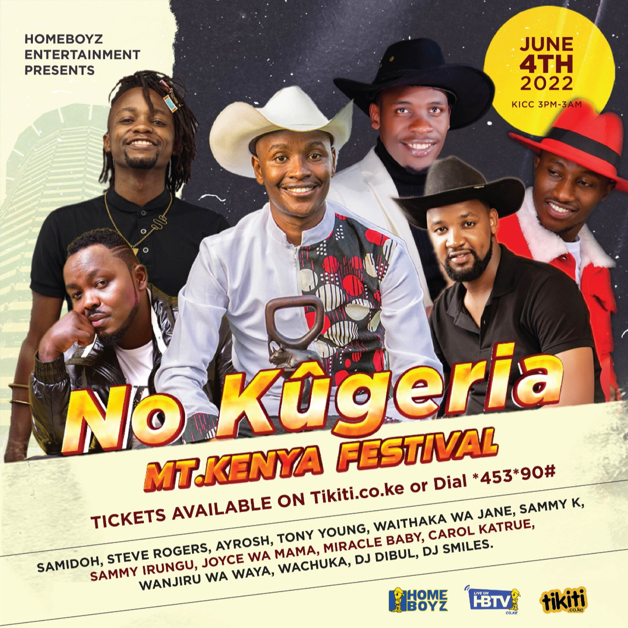 No Kugeria, Mt. Kenya Festival Poster