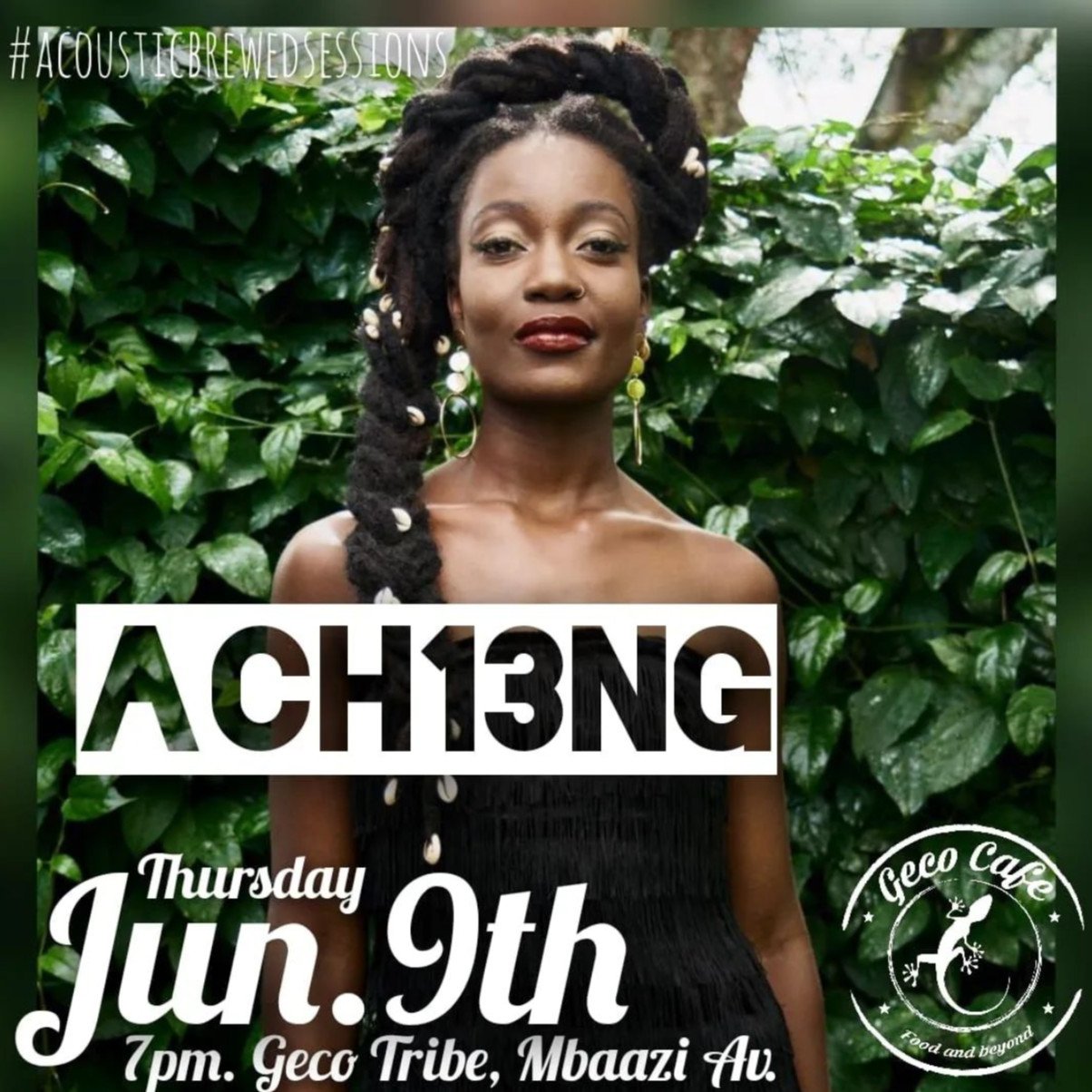 Acoustic Brewed Sessions ft. Ach13ng Poster