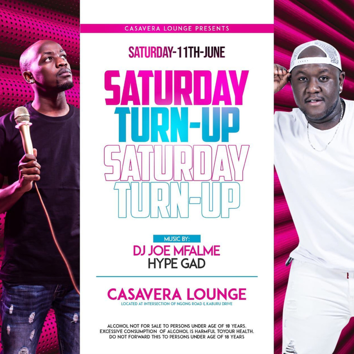 Saturday Turn-up Poster