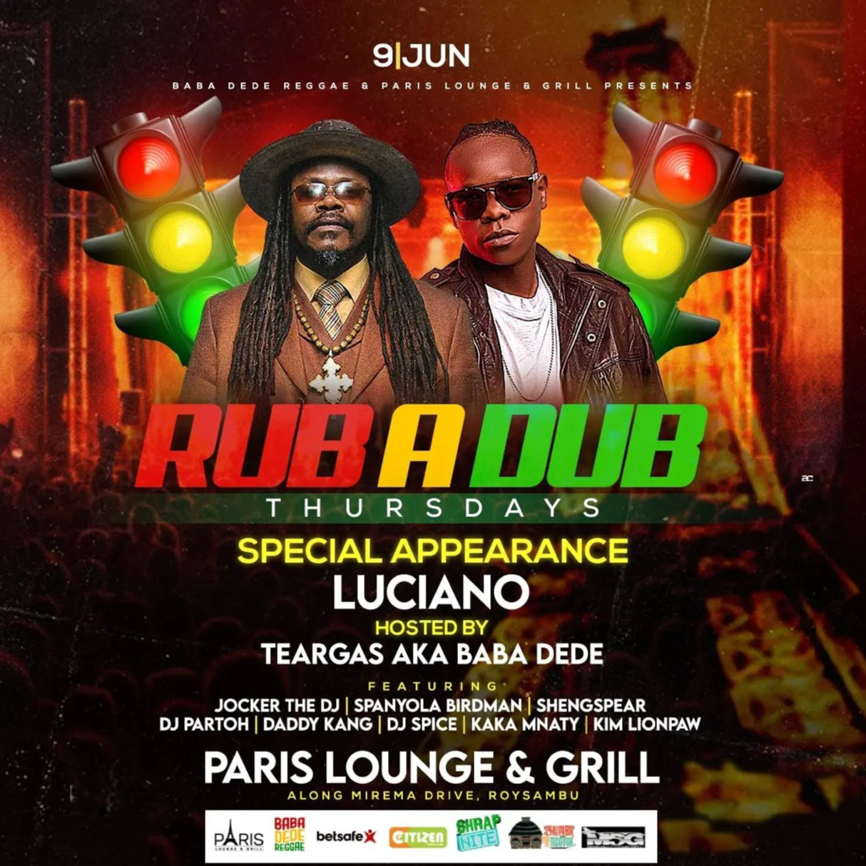 Rub a Dub Thursdays - Special appearance by LUCIANO Poster