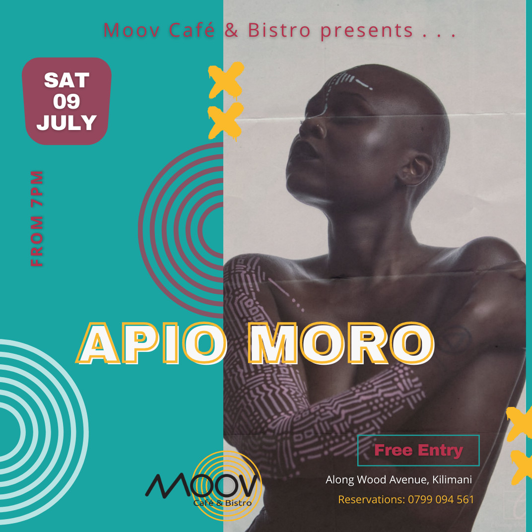 APIO MORO Live @ Moov Poster