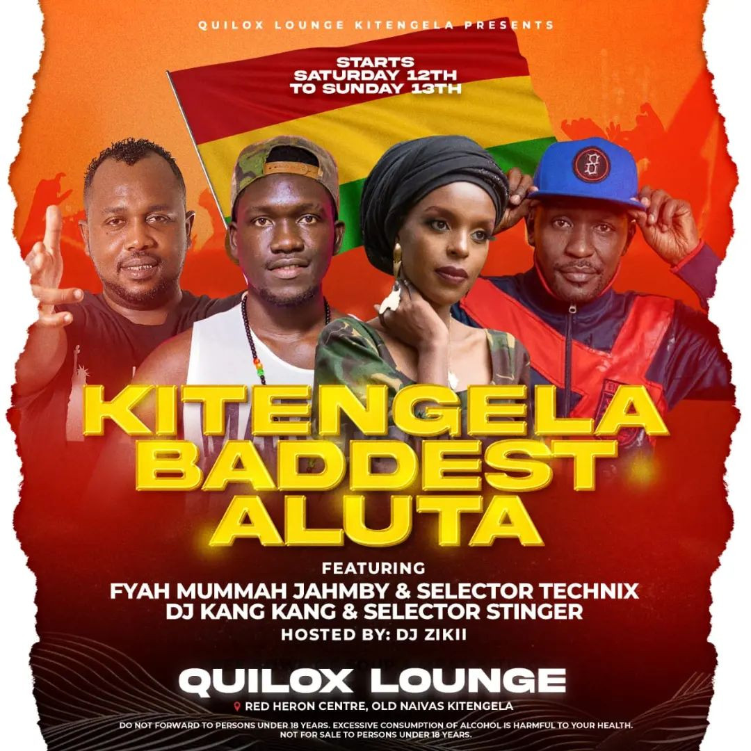 KITENGELA BADDEST ALUTA Poster