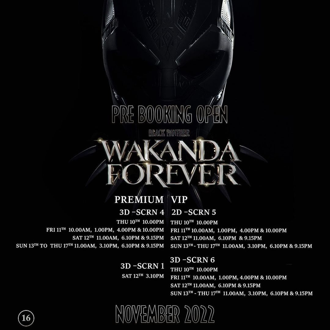 WAKANDA FOREVER Poster