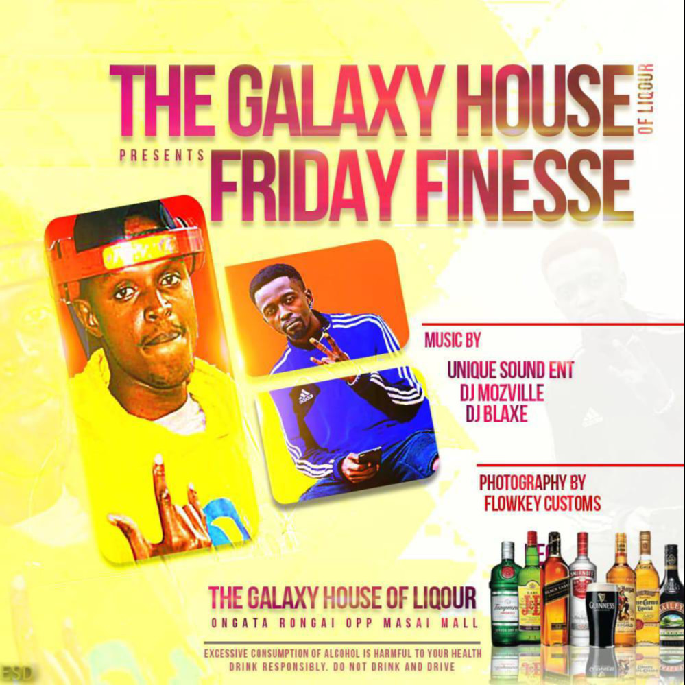 The Galaxy House of Liqour, Friday Finesse Poster