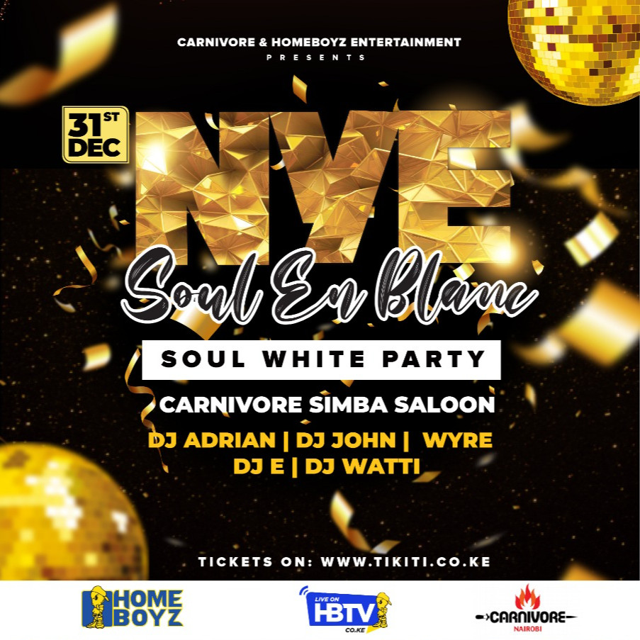 Soul White Party Poster