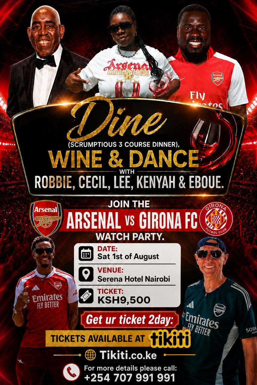 Dine, Wine & Dance Poster