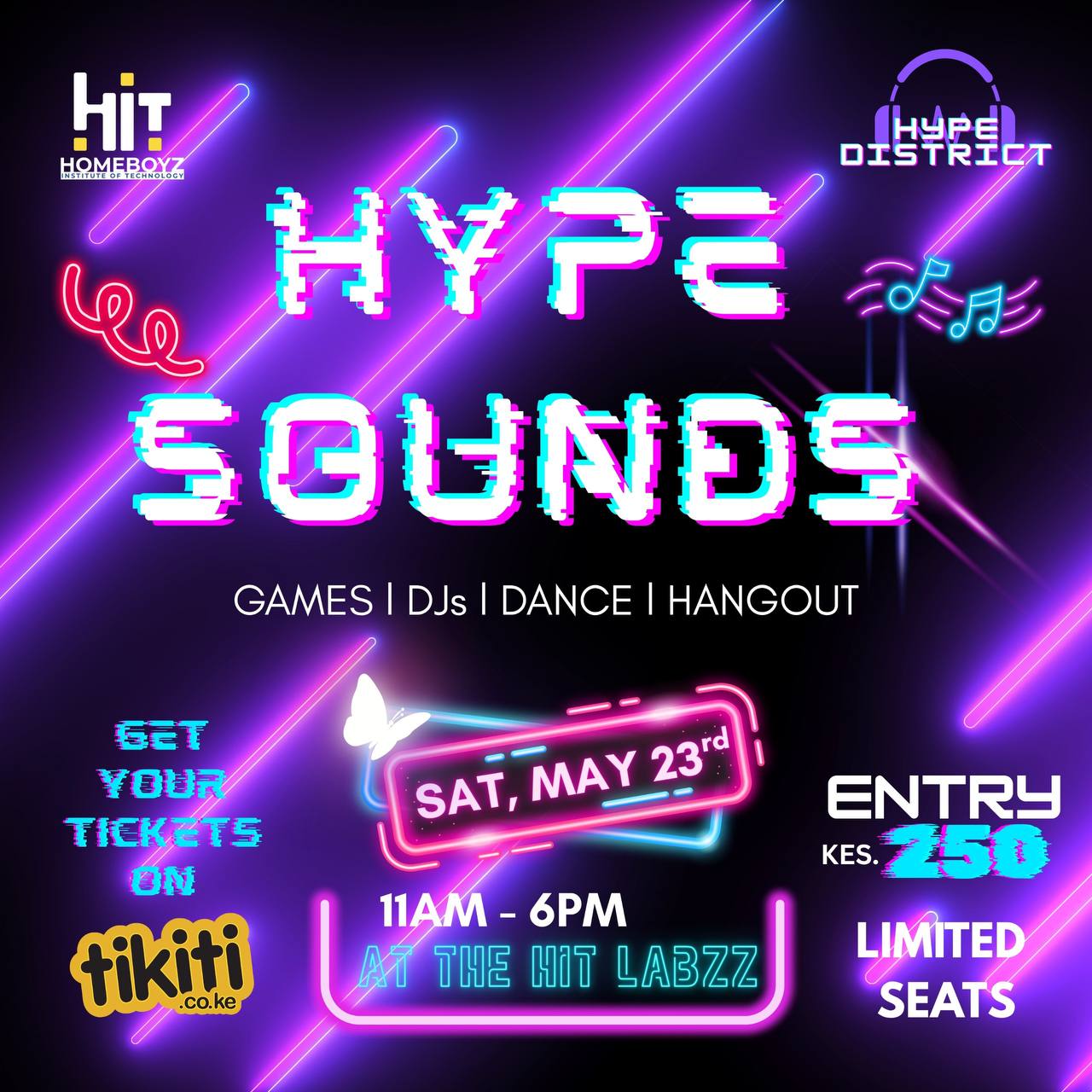 Hype Sounds Poster