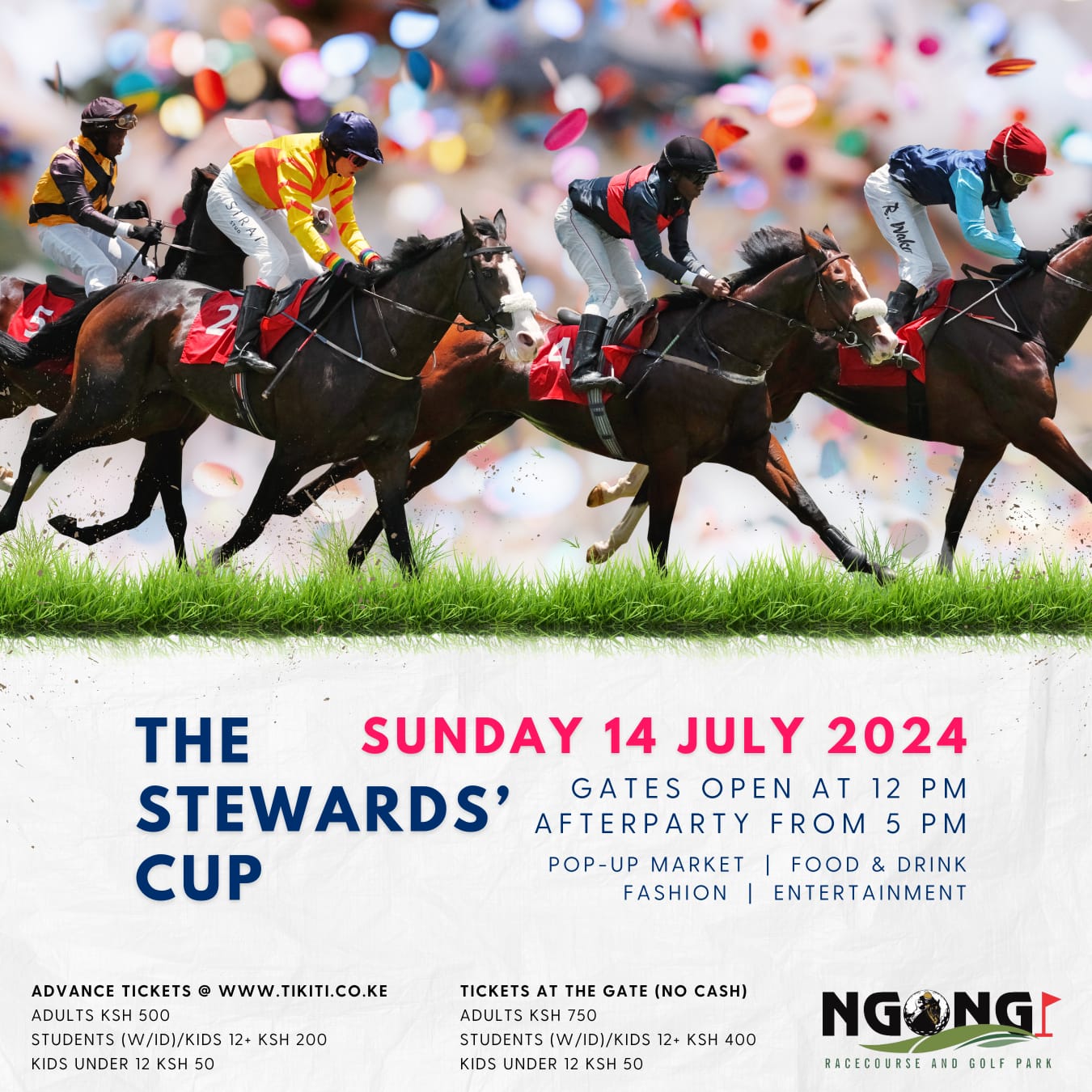 The Stewards Cup - Horse Racing Poster