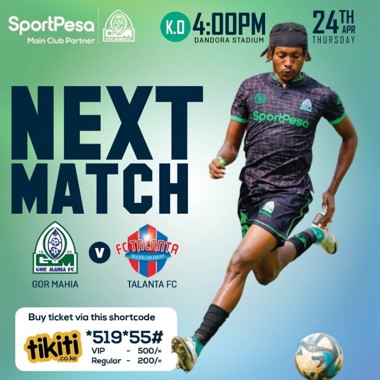 Gor Mahia vs Talanta FC Poster