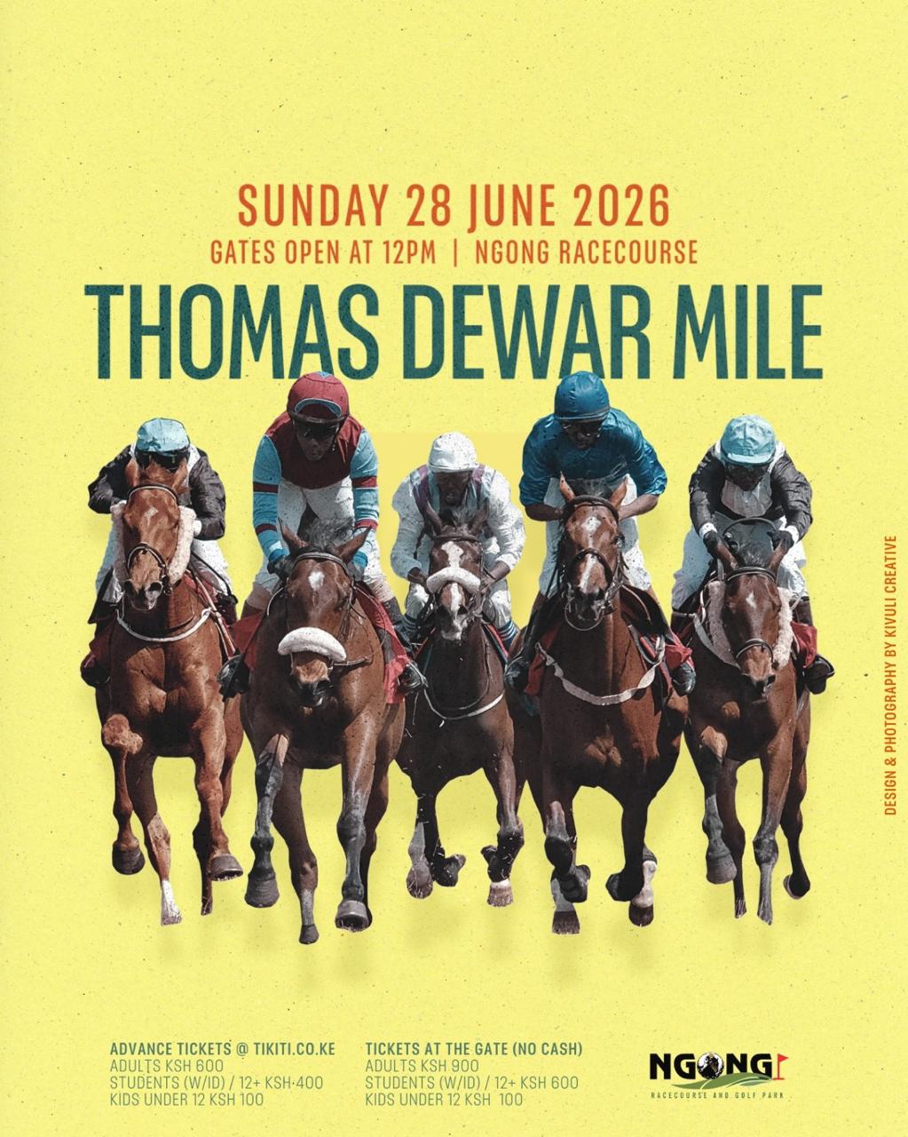 The Thomas Dewar Mile Poster